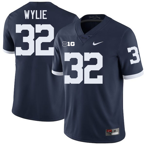 Keon Wylie Penn State Jersey,PSU Nittany Lions #32 Keon Wylie Football Uniforms-Retro
